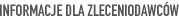 Informacje dla zleceniodawców
